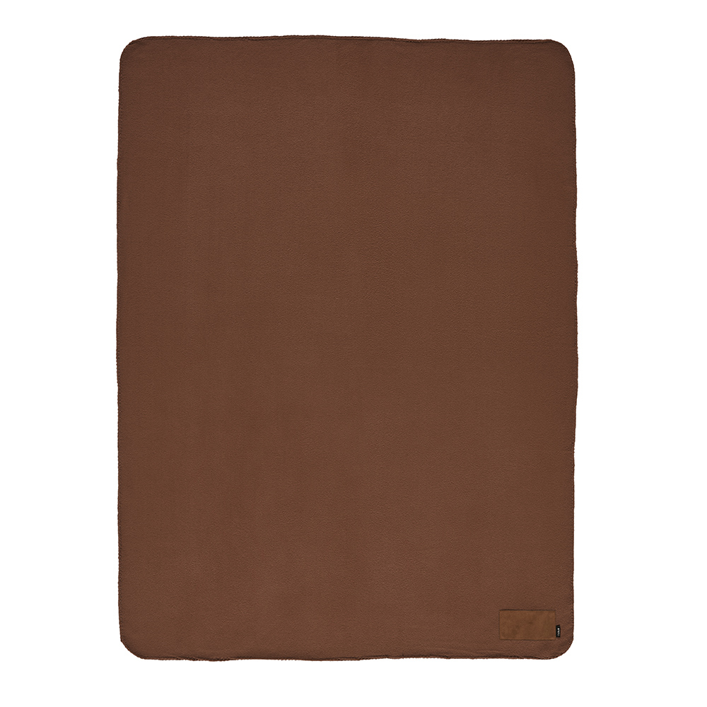 Plaid personnalisé 120x160cm rPET 180g Pollock Marron foncé